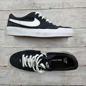 Nike SB Womens 10(Men 8.5) Black Zoom Pogo Plus DV5469-001 Low Top Skate Shoes